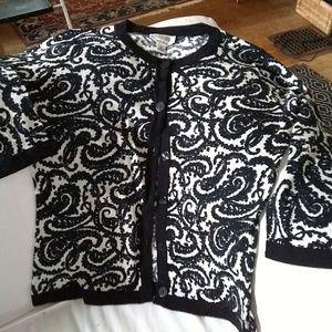 Talbot's merino cardigan